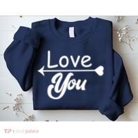 Love You Arrow Heart Sweatshirt thumb 2