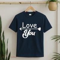 Love You Arrow Heart T-Shirt thumb 2