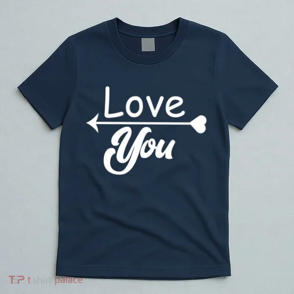 Love You Arrow Heart T-Shirt