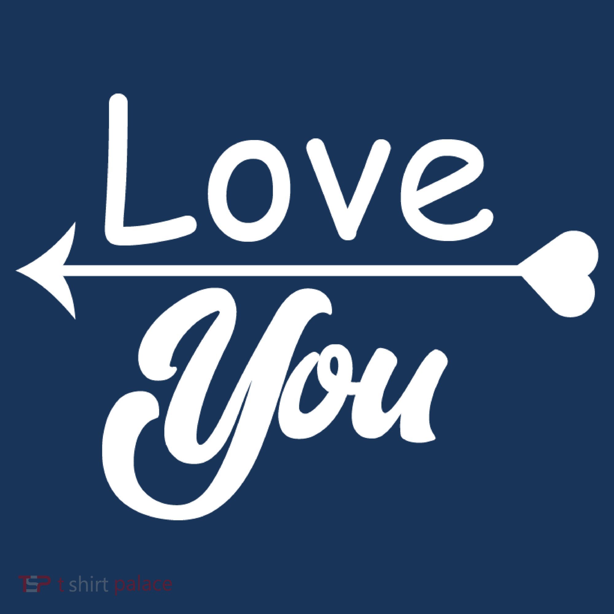Love You Arrow Heart Bucket Hat