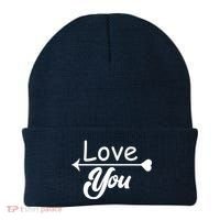 Love You Arrow Heart Beanie thumb 0