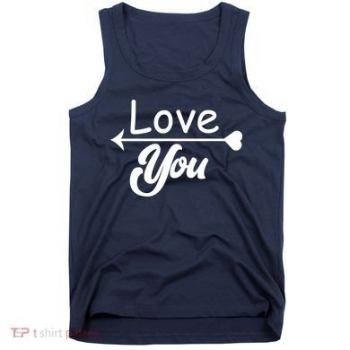 Love You Arrow Heart Tank Top