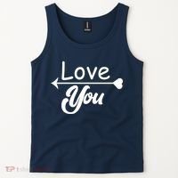 Love You Arrow Heart Tank Top thumb 2