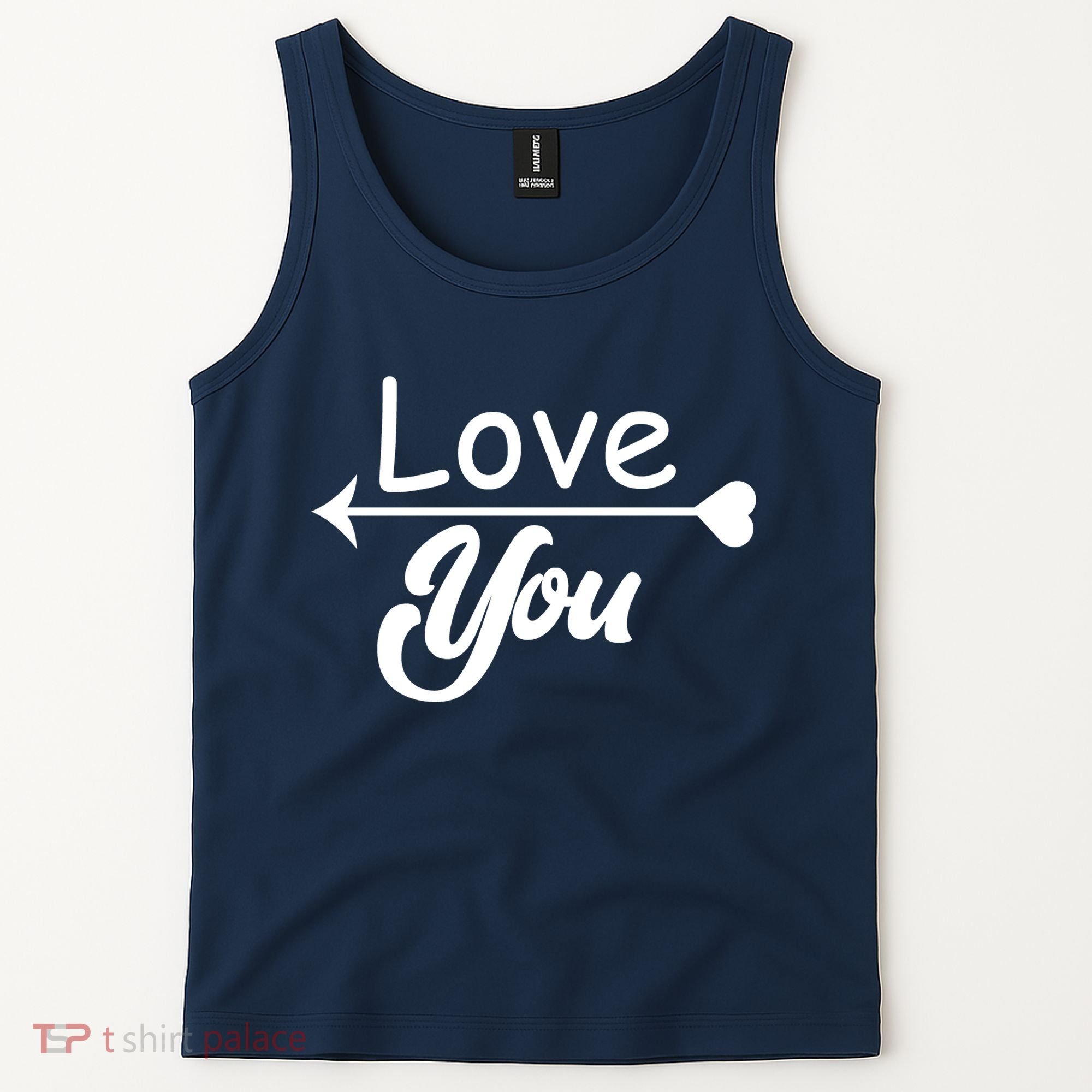 Love You Arrow Heart Tank Top