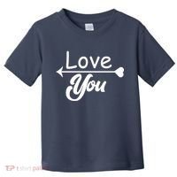 Love You Arrow Heart Toddler T-Shirt thumb 0