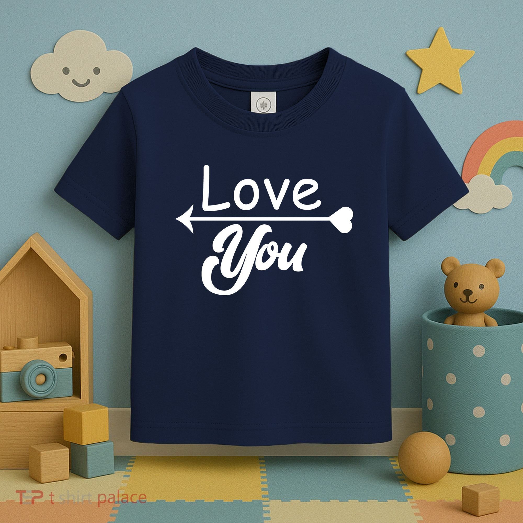 Love You Arrow Heart Toddler T-Shirt