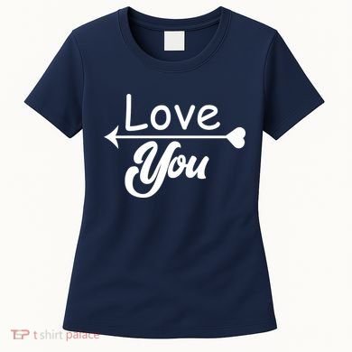Love You Arrow Heart Women's T-Shirt