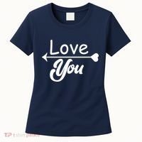 Love You Arrow Heart Women's T-Shirt thumb 0