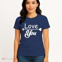 Love You Arrow Heart Women's T-Shirt thumb 4