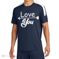Love You Arrow Heart Sport-Tek Competitor United Soccer Jersey thumb 0