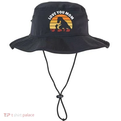 Love You Mom Dinosaur Bucket Hat