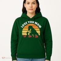 Love You Mom Dinosaur Hoodie thumb 5
