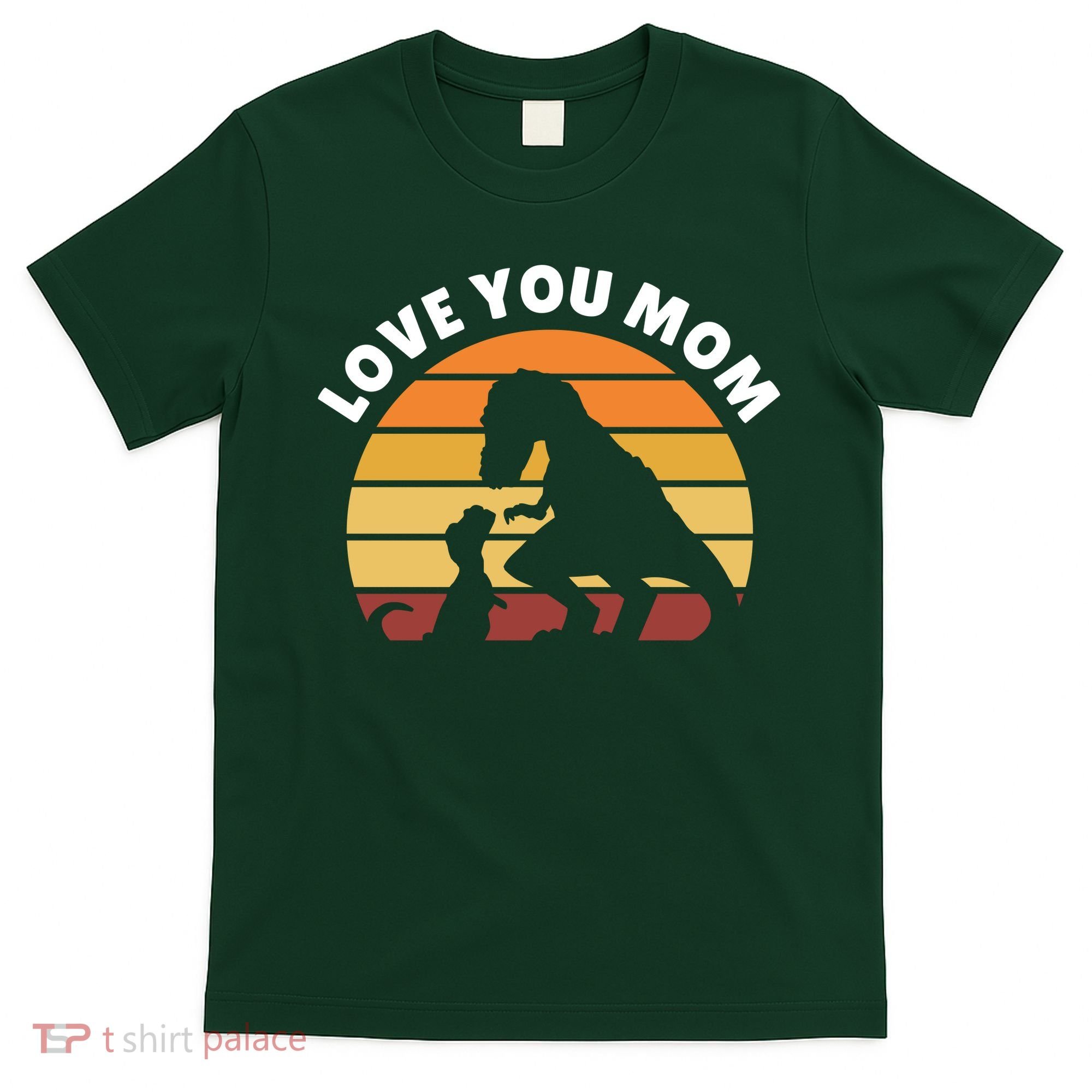 Love You Mom Dinosaur T-Shirt