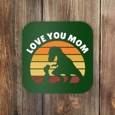 Love You Mom Dinosaur Coaster