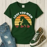 Love You Mom Dinosaur Women's T-Shirt thumb 3