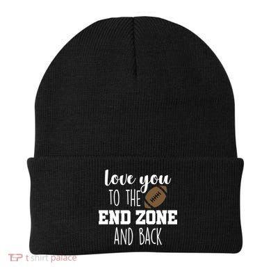 Love You To The End Zone And Back Beanie