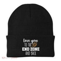 Love You To The End Zone And Back Beanie thumb 0