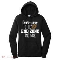 Love You To The End Zone And Back Women's Hoodie thumb 0