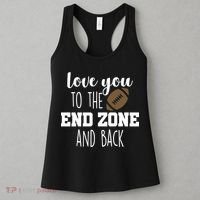 Love You To The End Zone And Back Women's Tank Top thumb 3