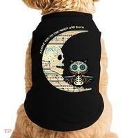 Love you to the moon and back Doggie Tank thumb 0