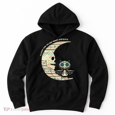 Love you to the moon and back Hoodie