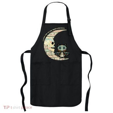 Love you to the moon and back Apron