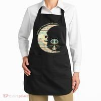 Love you to the moon and back Apron thumb 2