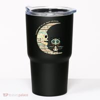Love you to the moon and back Tumbler thumb 0
