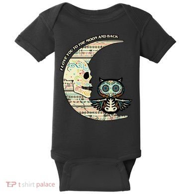 Love you to the moon and back Baby Bodysuit