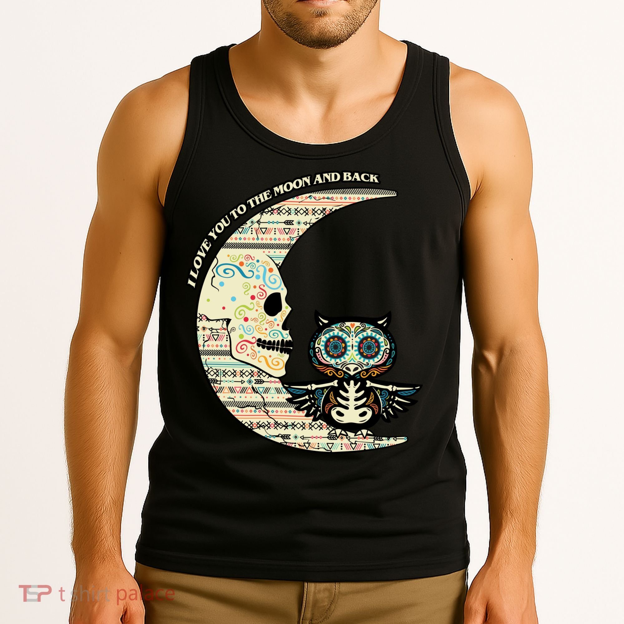 Love you to the moon and back Tank Top