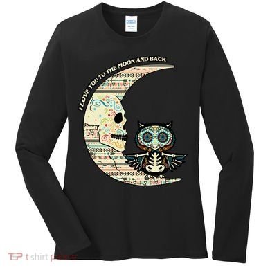 Love you to the moon and back Women's Long Sleeve Shirt