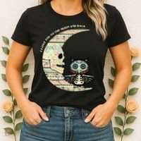 Love you to the moon and back Women's T-Shirt thumb 2