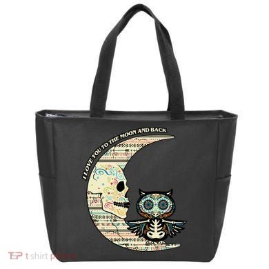 Love you to the moon and back Tote Bag