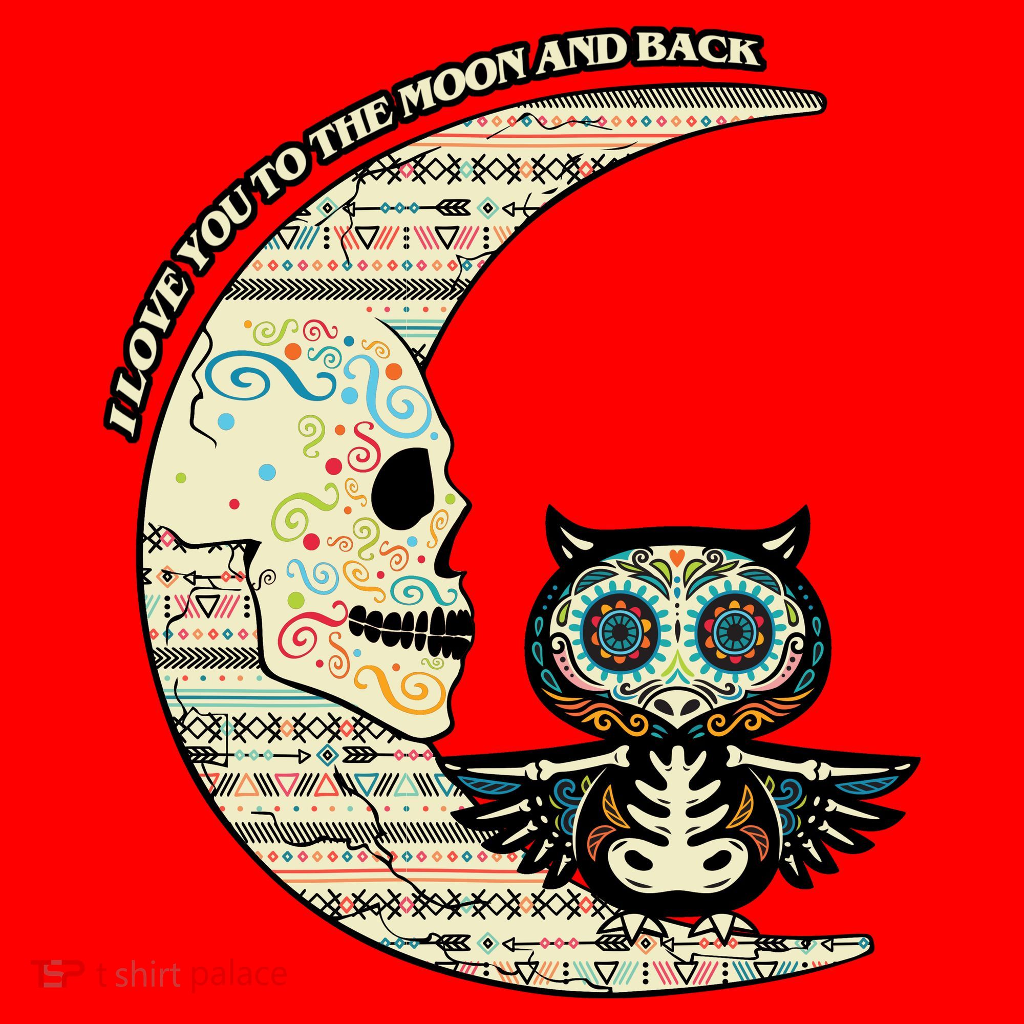 Love you to the moon and back Santa Hat