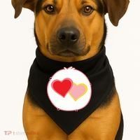 Lovealot Bear Halloween Costume USA-Made Doggie Bandana thumb 1