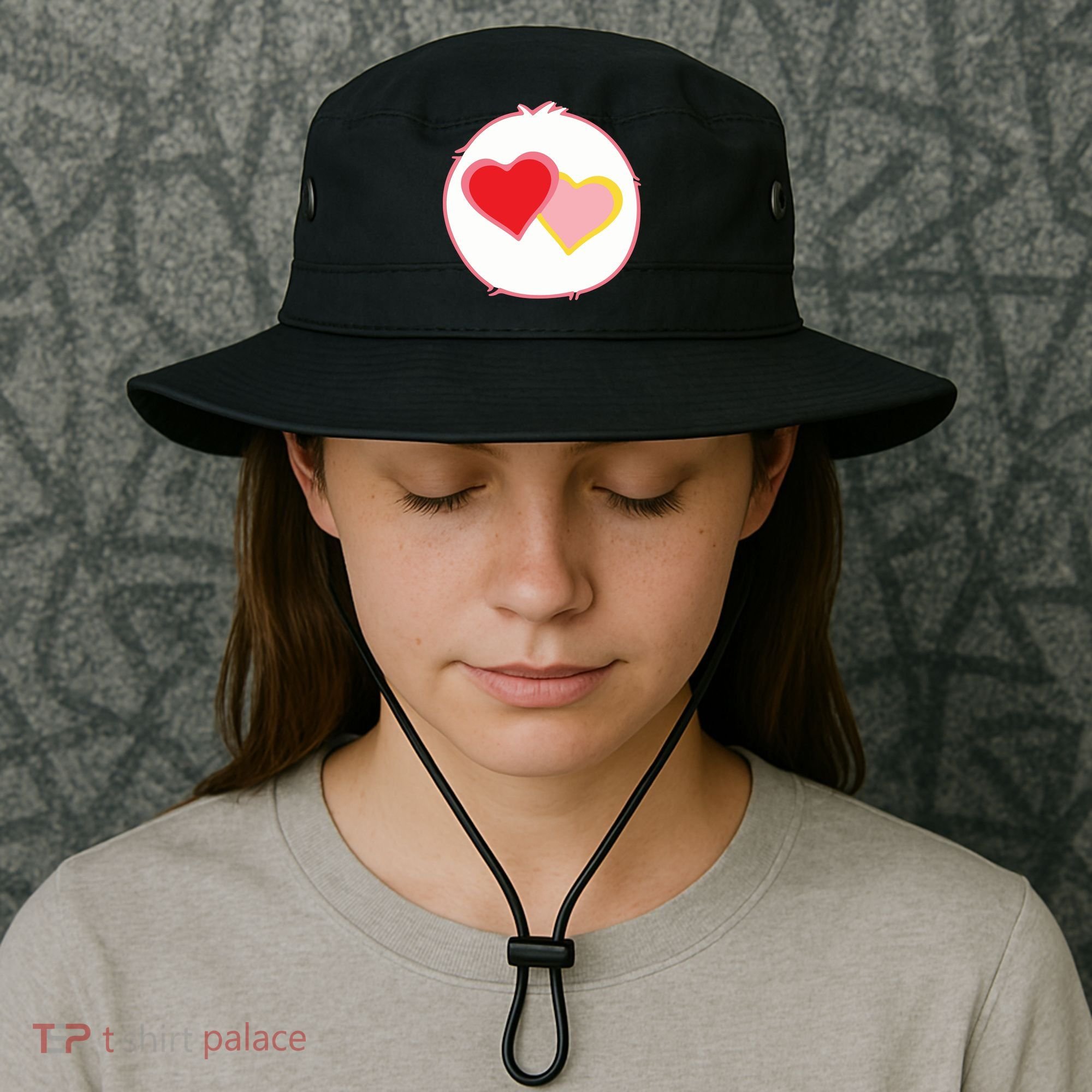 Lovealot Bear Halloween Costume Bucket Hat