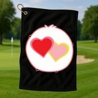 Lovealot Bear Halloween Costume Golf Towel thumb 1