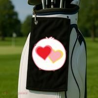 Lovealot Bear Halloween Costume Golf Towel thumb 2