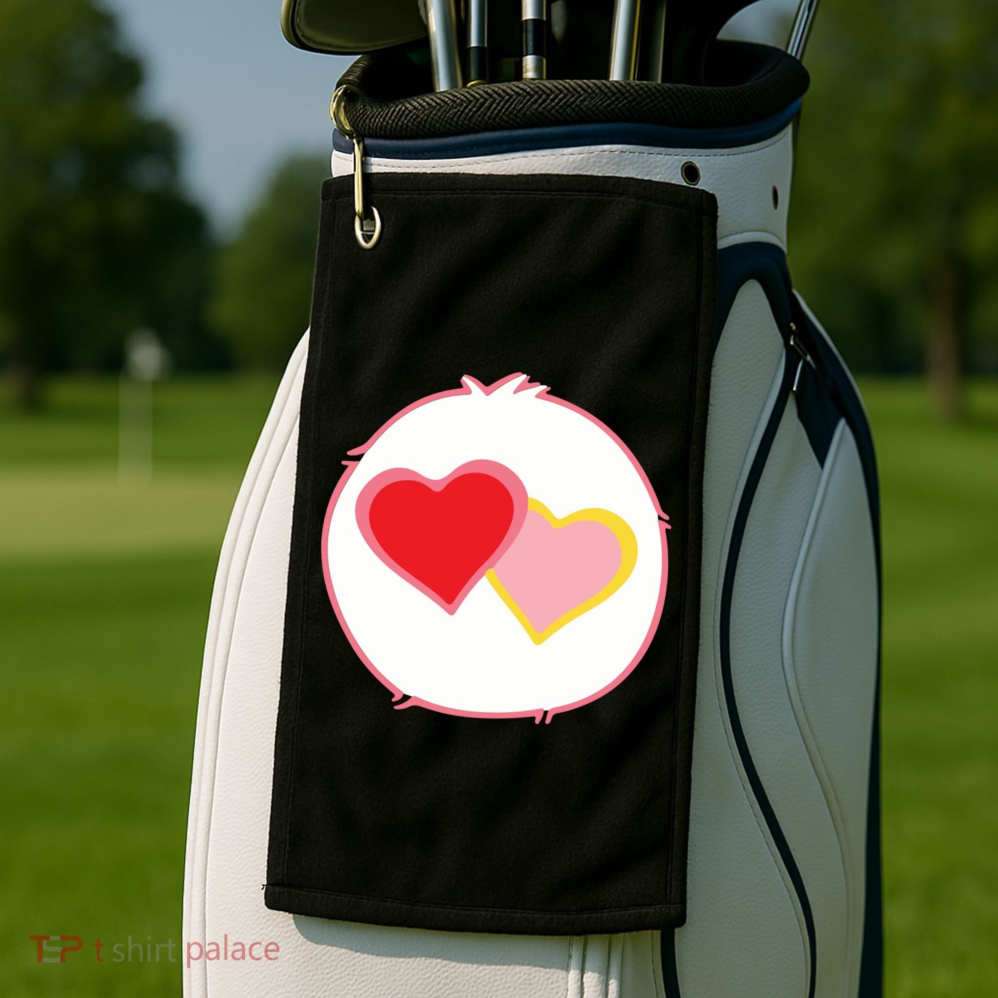 Lovealot Bear Halloween Costume Golf Towel
