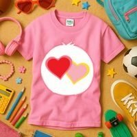 Lovealot Bear Halloween Costume Kids T-Shirt thumb 3