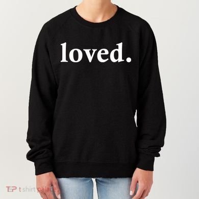 Loved. Valentine's Day Love Classic Logo Women's Sweatshirt