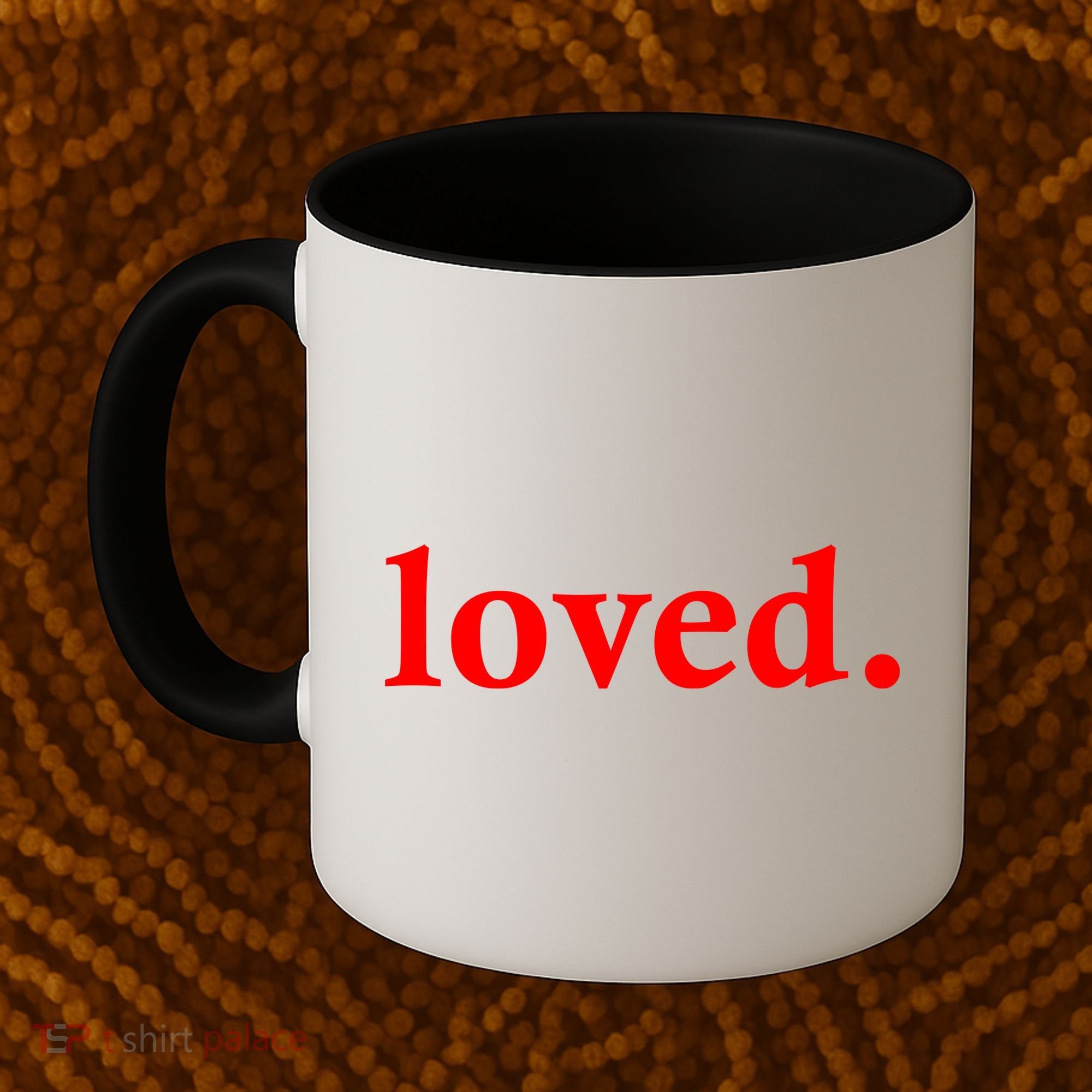 Loved. Valentine's Day Love Classic Logo Coffee Mug