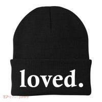 Loved. Valentine's Day Love Classic Logo Beanie thumb 0