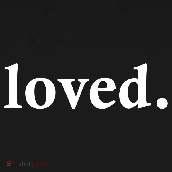 Loved. Valentine's Day Love Classic Logo Women's Hoodie