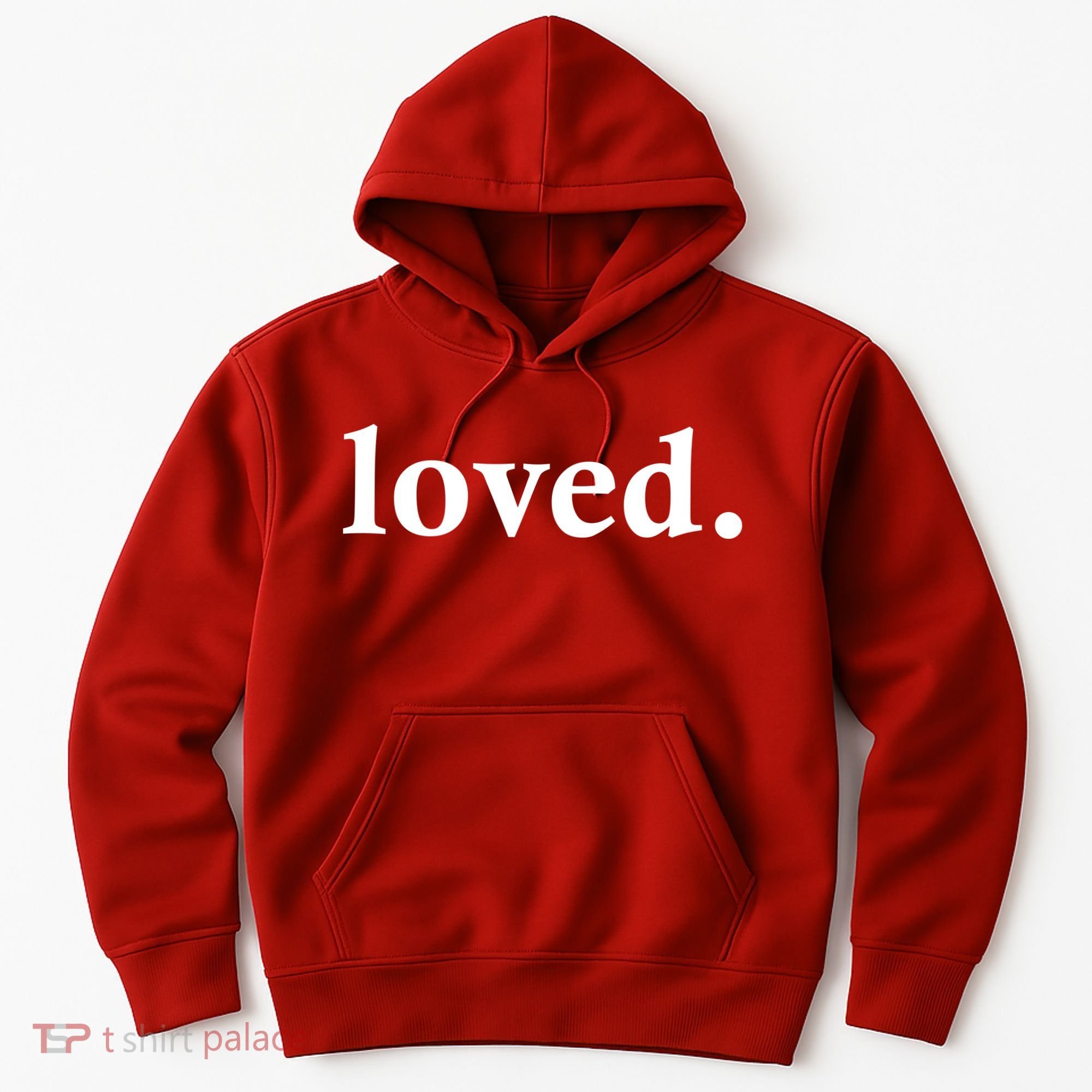 Loved. Valentine's Day Love Classic Logo Hoodie