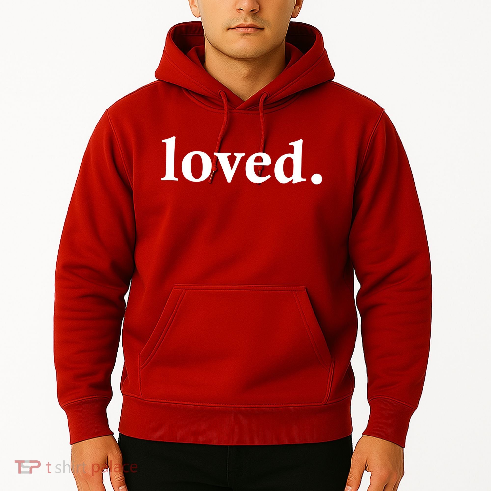 Loved. Valentine's Day Love Classic Logo Hoodie