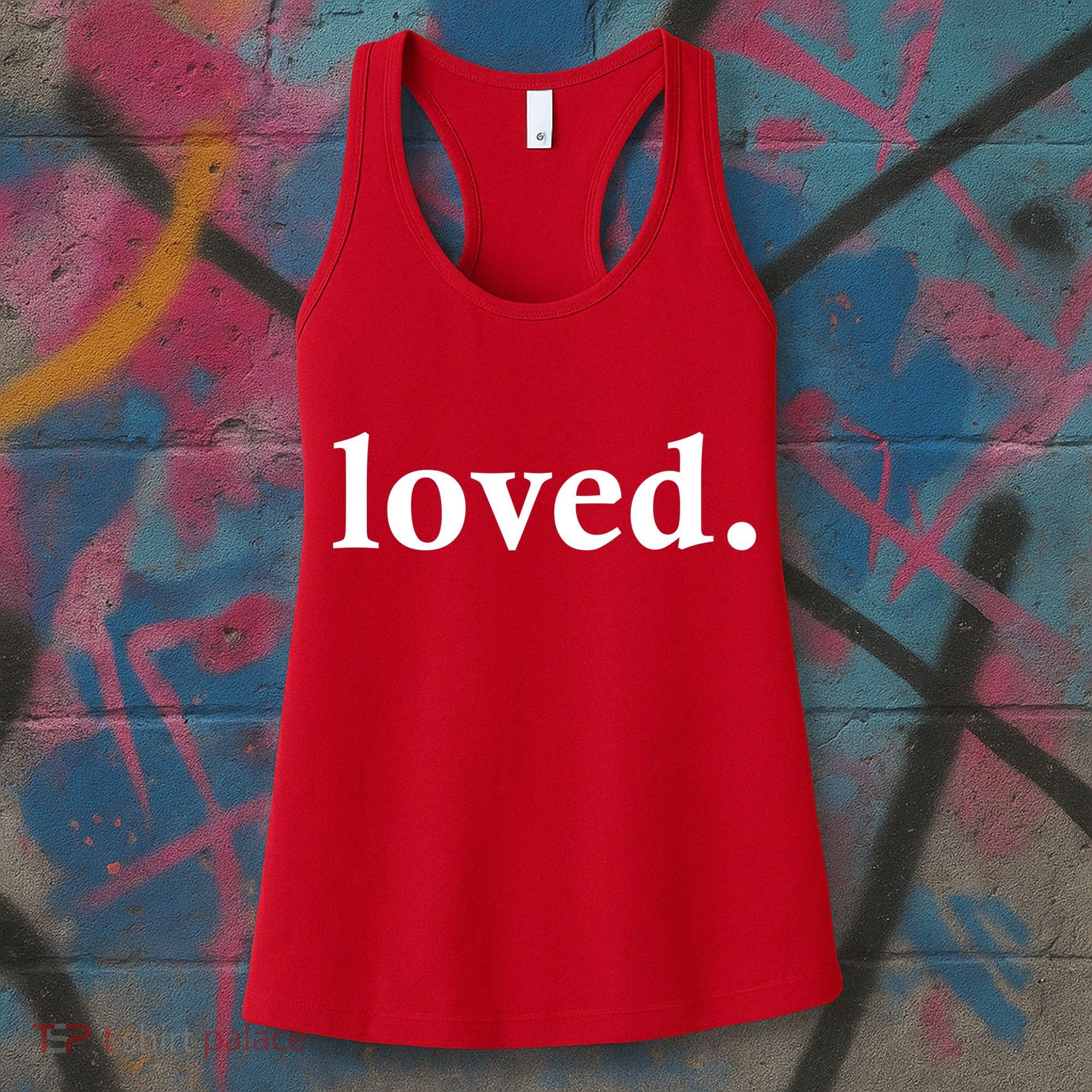 Loved. Valentine's Day Love Classic Logo Women's Tank Top