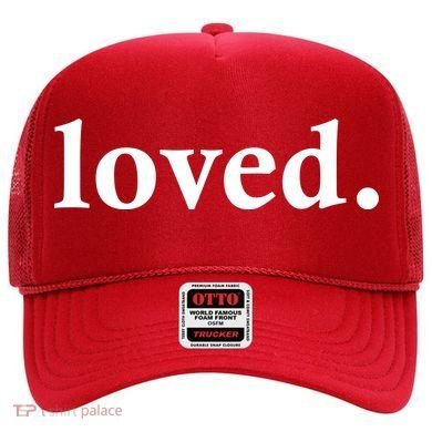 Loved. Valentine's Day Love Classic Logo Hat