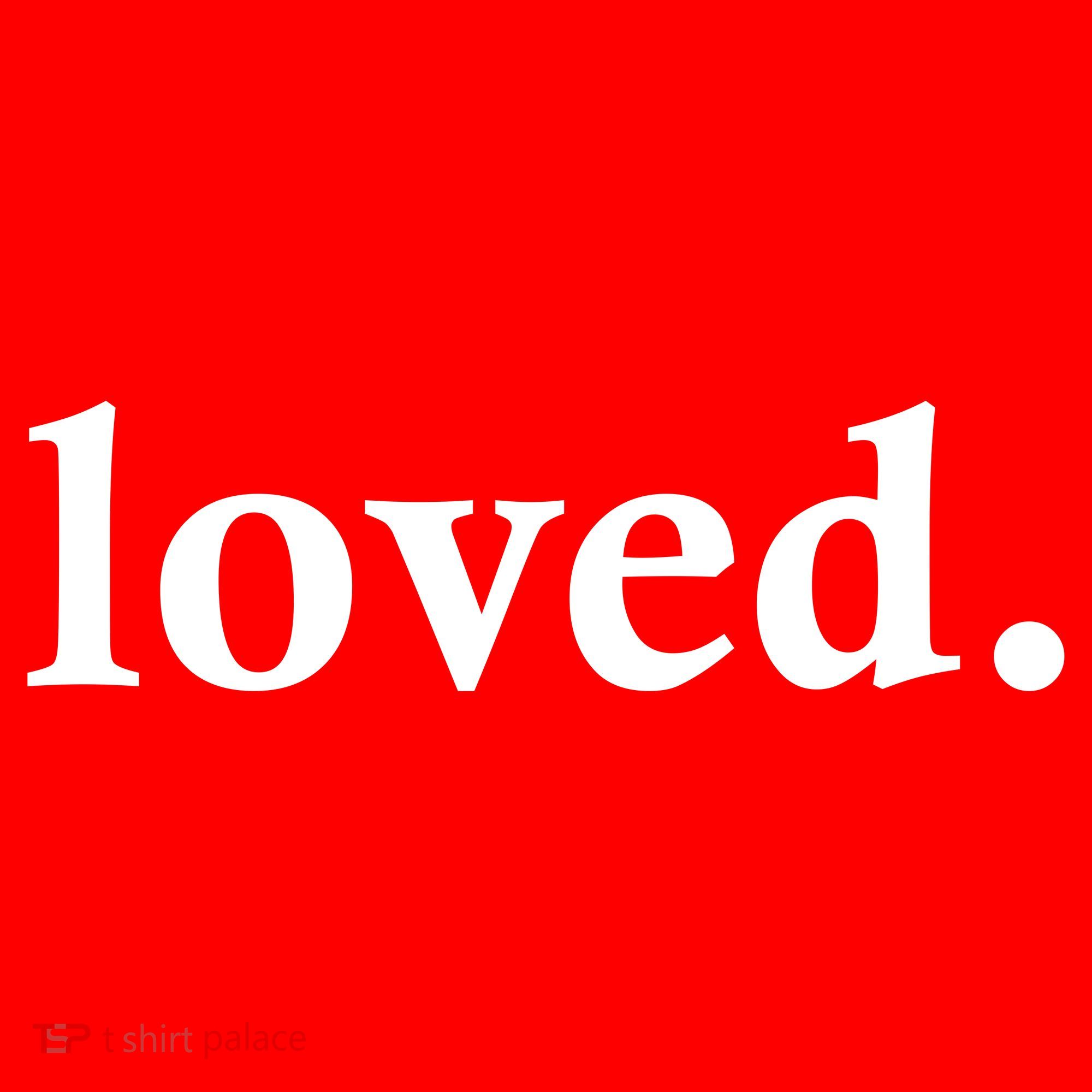 Loved. Valentine's Day Love Classic Logo Visor
