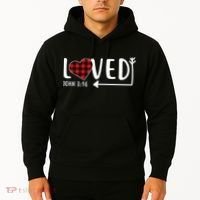 Loved Arrow Heart John 3:16 Hoodie thumb 2